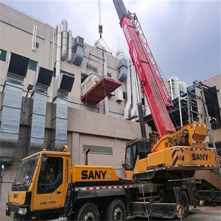 宁波北仑吊车如何吊彩钢瓦